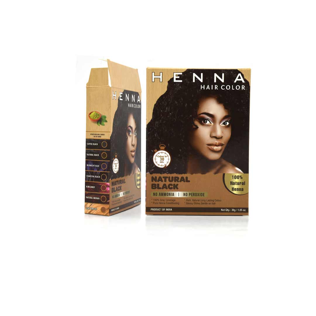 Dye Black Hair With Henna Natural Black Hair Color Online - Jimy USA