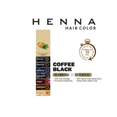 Jimy Henna Black Coffee Hair Dye