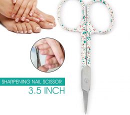 Cuticle scissor stainless steel paper coating 3.5inch