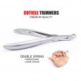 Professional Premium Cuticle Nail Nippers 4 inch for pedicure